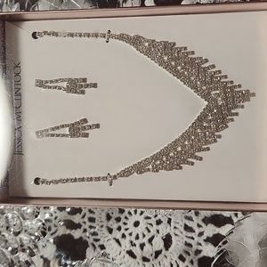 Jessica  McClintock  set Necklace earrings